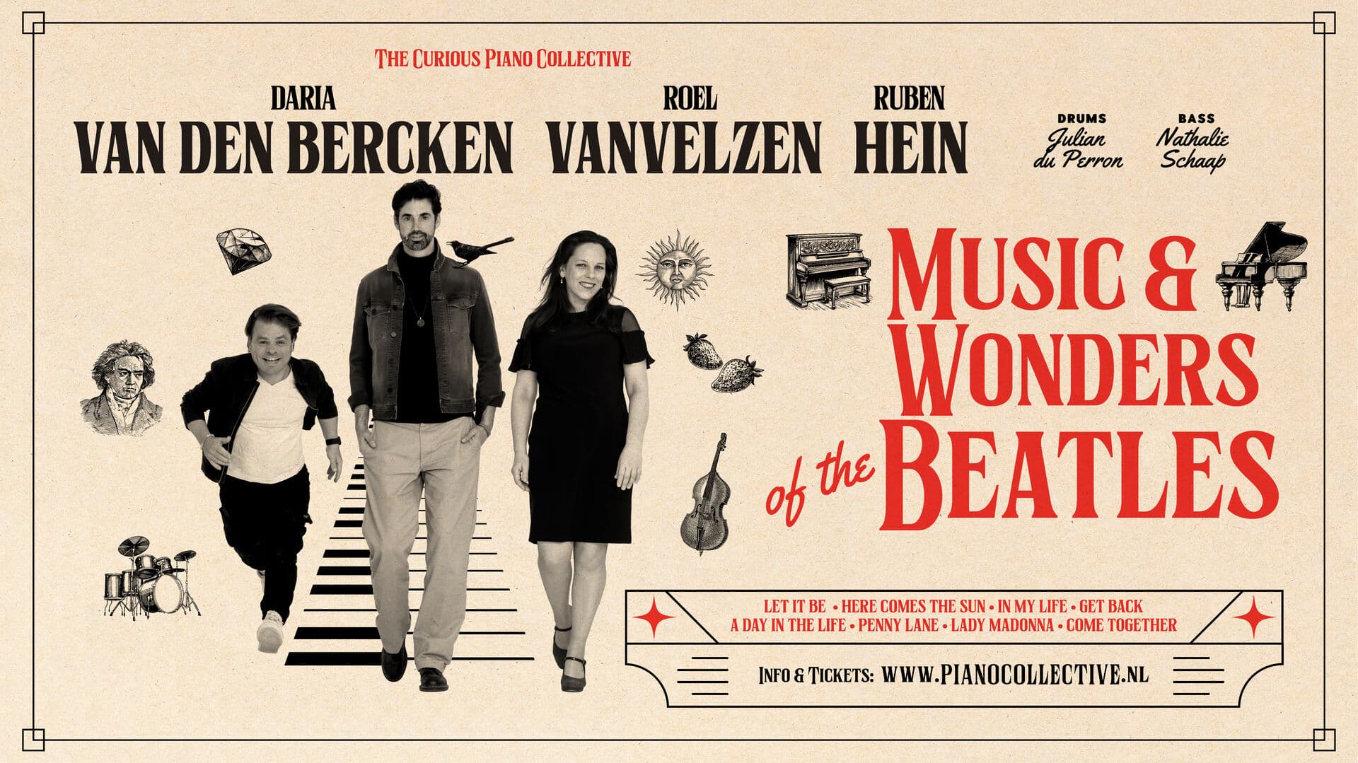 Celebrating The Beatles met Van Velzen, Van den Bercken en Hein
